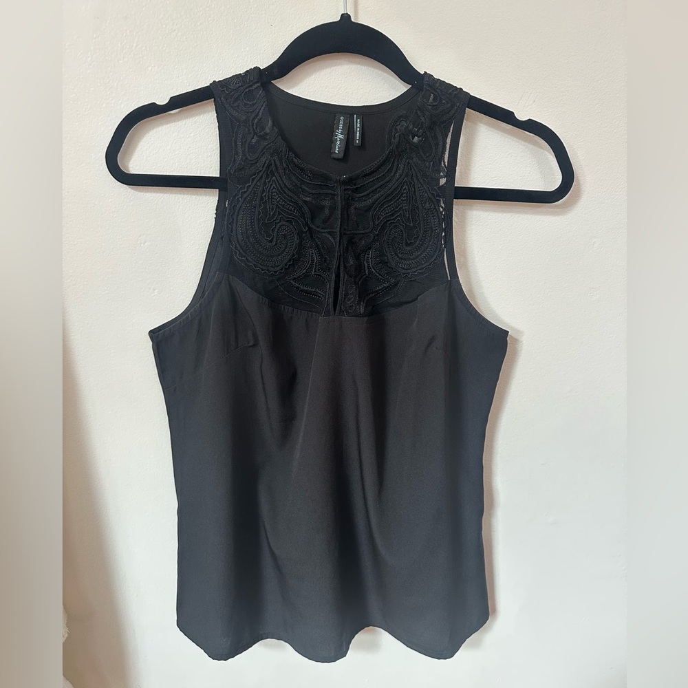 Guess by Marciano Black Top Size S